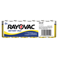 Rayovac<sup>®</sup> Zinc Carbon D Batteries XG851 | NTL Industrial