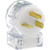 Prise de rallonge &agrave; angle de qualit&eacute; hospitali&egrave;re, Nylon, 20 A, 125 V NTL Industrial