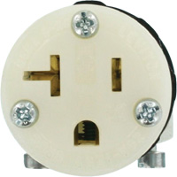 Hospital Grade Extension Plug Connector, 5-20R, Nylon XI201 | NTL Industrial