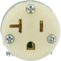 Hospital Grade Extension Plug Connector, 5-20R, Nylon XI202 | NTL Industrial