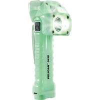 Right Angle Flashlight, LED, 653 Lumens, AA Batteries NTL Industrial