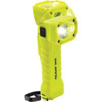 Right Angle Flashlight, LED, 336 Lumens, AA Batteries NTL Industrial