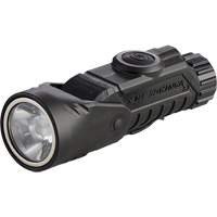 Vantage&reg; 180 X Multi-Fuel Helmet/Right Angle Flashlight, LED, Rechargeable/CR123A Batteries, Nylon Polymer NTL Industrial