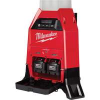 Lampe de chantier M18 Radius et chargeur avec One-Key, DEL, 4800/9000/2500 lumens, Boîtier en Plastique NTL Industrial