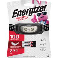 Universal Plus Headlamp, LED, 100 Lumens, 9 Hrs. Run Time, AAA Batteries XI968 | NTL Industrial