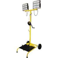 Beacon978 Light Cart with Winch, LED, 150 W, 22500 Lumens, Aluminum Housing XJ039 | NTL Industrial