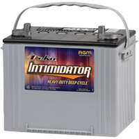 Non-Spillable Valve Regulated Lead Acid Battery, 12 V, 80 Ah XJ134 | NTL Industrial