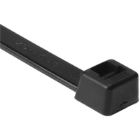 Heavy-Duty Cable Tie, 15" Long, 120 lbs. Tensile Strength, Black NTL Industrial