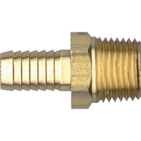 Male Pipe Hose Barb Fitting, Brass NTL Industrial