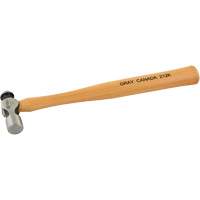 Ball Pein Hammer, 4 oz. Head Weight, Plain Face, Wood Handle NTL Industrial