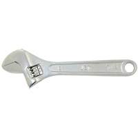 Adjustable Wrench, 24" L, 2-1/2" Max Width, Plain NTL Industrial