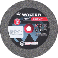 Bench Grinding Wheel, 6" x 3/4", 1" Arbor, 1 YB806 | NTL Industrial